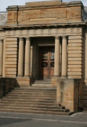 The Edinburgh Academy gymnasium built to commemorate former pupils who died in World War I.